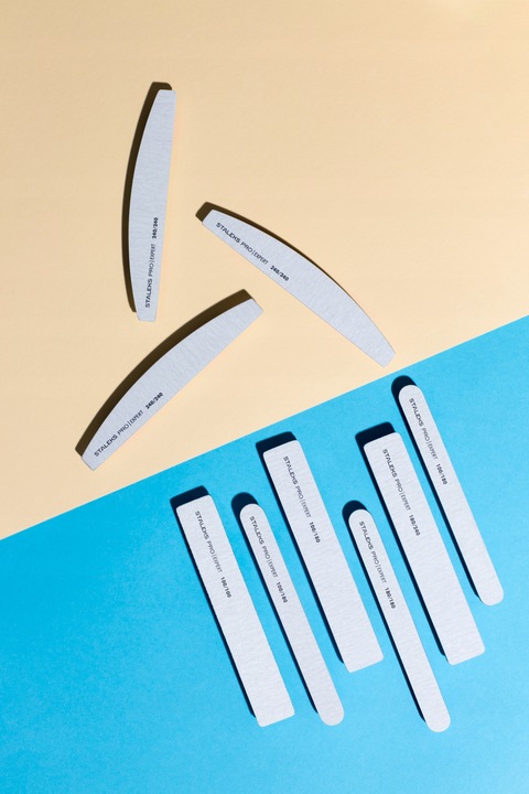 STALEKS Pilnik Łódka Do Paznokci Mineralny Expert 100/180 - 25 sztuk