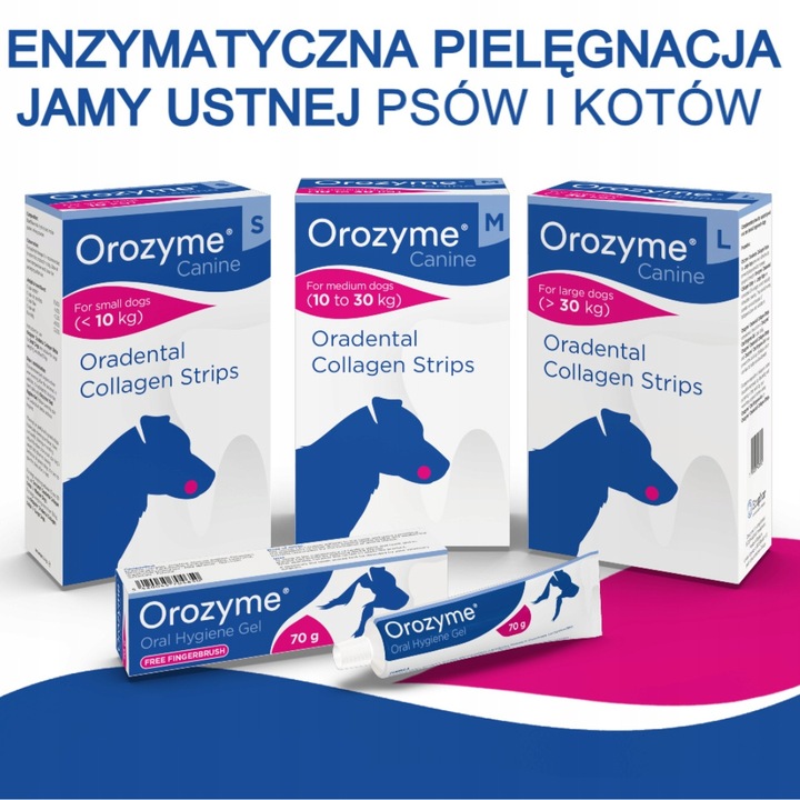 OROZYME STRIPS S GRYZAKI DENTYSTYCZNE