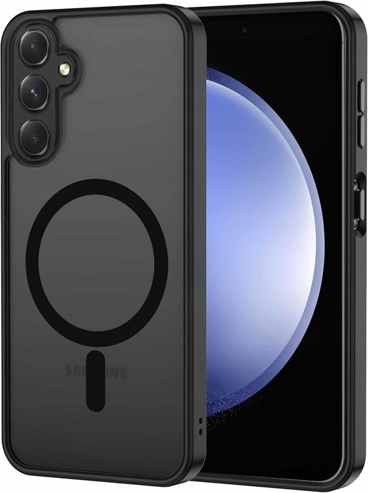 Etui do MagSafe Matt + SZKŁO Z CZYTNIKIEM LINII PAPILARNYCH do SAMSUNG S24