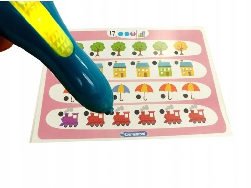 Clementoni pióro 1000 pytan 3-6 przedszkolaka50653