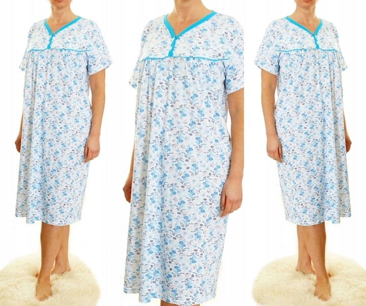 Koszula nocna wygodna PIŻAMA bawełna ELA MEGA PLUS SIZE