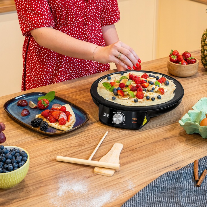 Naleśnikarka patelnia elektryczna do naleśników Teesa 30cm 1200W MOCNA