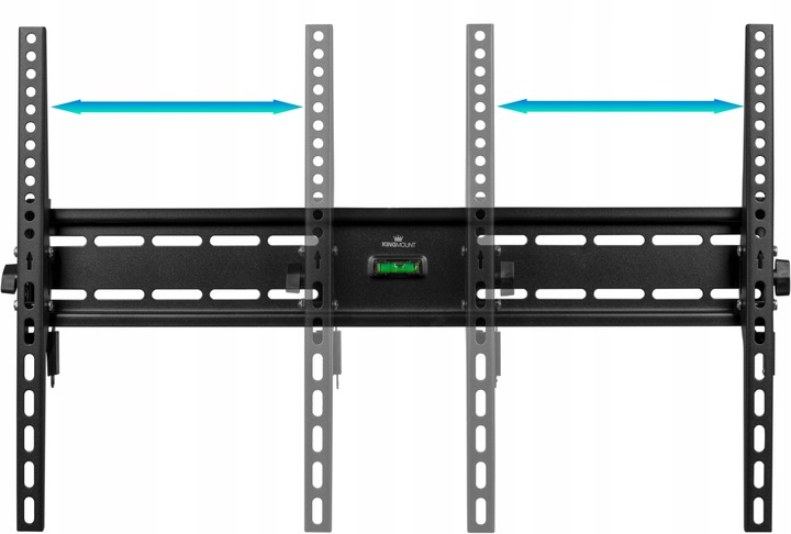 UCHWYT DO TELEWIZORA WIESZAK NA TV LCD UCHYLNY MOCNY 35-85 CALI KingMount