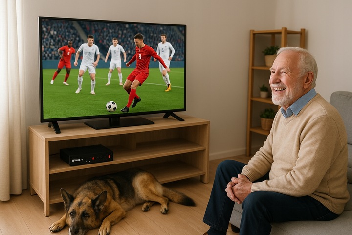 Dekoder DVB-T2 HEVC H.265 Riwall TVCONTROL Tuner TV Full HD HDMI USB