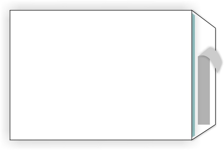 KOPERTA KOPERTY samoklejące samoprzylepne C4 do formatu A4 brązowe 50szt.
