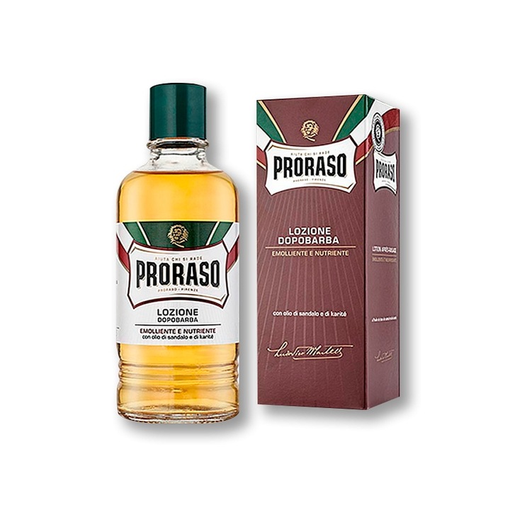 PRORASO RED Odżywcza woda po goleniu 400ml Lotion Nourishing