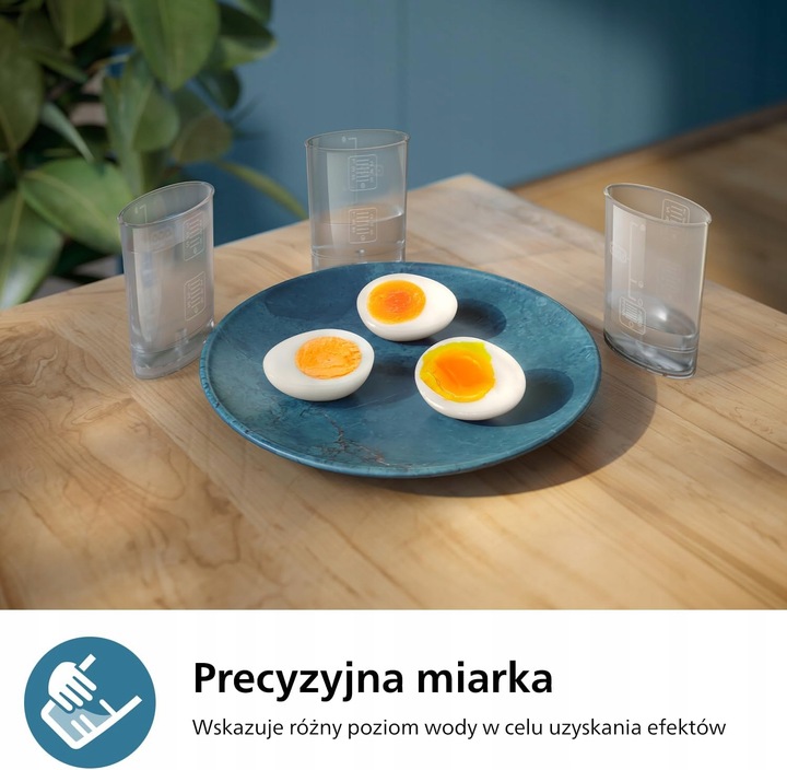 Jajowar PHILIPS urządzenie do gotowania jajek DO 6 JAJ 400W