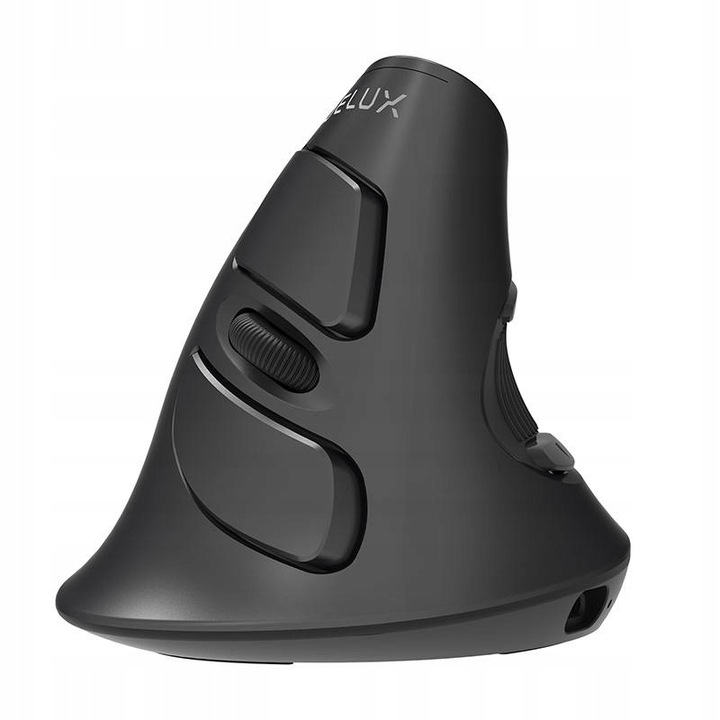 Bezprzewodowa Myszka Pionowa Delux M618g Db Bluetooth Ergonomiczna Czarna