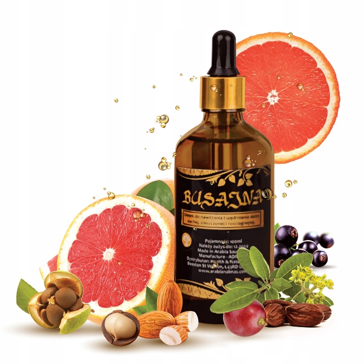 OLEJEK BUSAJNA - SKÓRA SUCHA ROZCIĄGNIĘTA 100ml + 2 PRÓBKI PERFUM