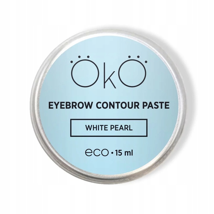 Pasta do konturowania brwi OKO Eyebrow Contour Paste White Pearl, 15ml