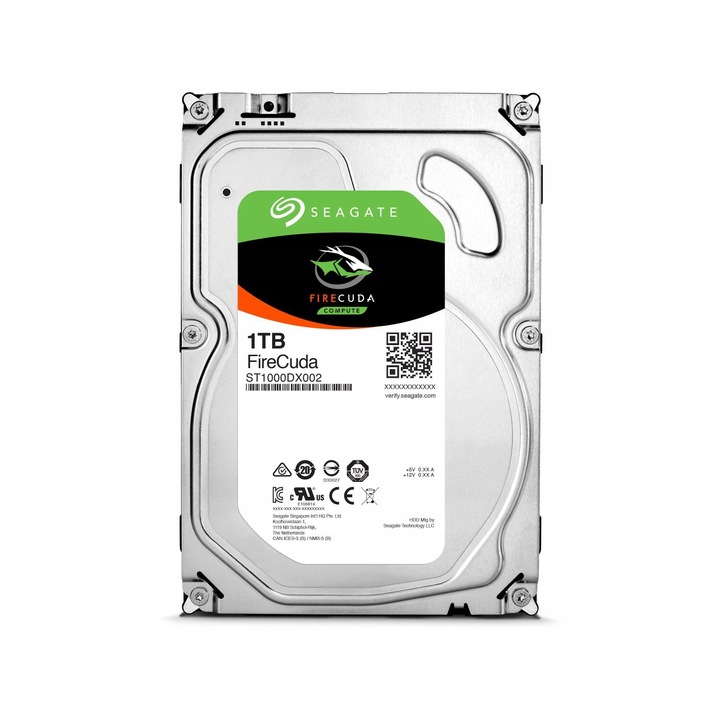 Dysk twardy Seagate FireCuda ST1000DX002 1TB SATA III 3,5"