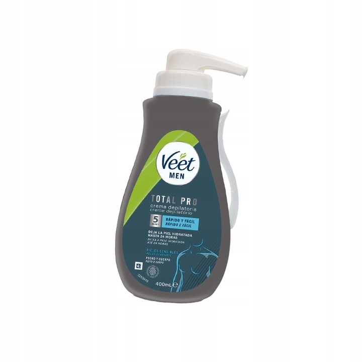 Żelowy krem do depilacji VEET MEN do skóry wrażliwej 400 ml