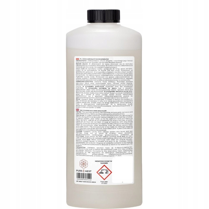 2 x Odkamieniacz do Ekspresu PURE NEST Uniwersalny Do Wszystkich