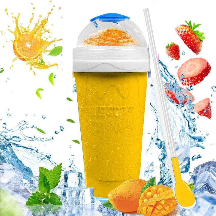 SLUSHY KUBEK DO ROBIENIA LODÓW SORBETÓW SLUSHY GRANITY 330ML
