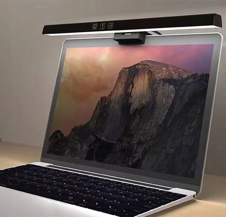 LAMPKA LED DO LAPTOPA NA MONITO KLIPS 3 BARWY REGULOWANA USB ZD77C