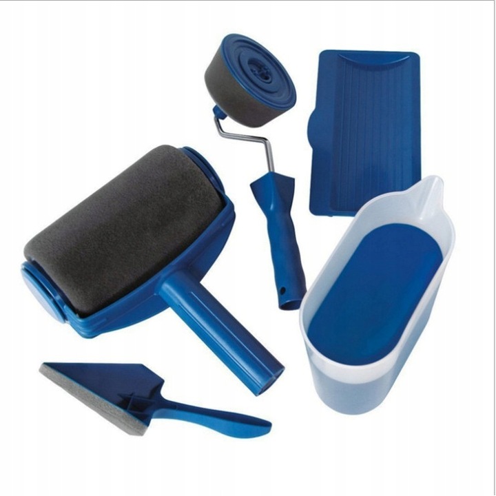 WAŁEK DO MALOWANIA NIEKAPIĄCY ZESTAW MALARSKI 4w1 WAŁEK NIEKAPEK