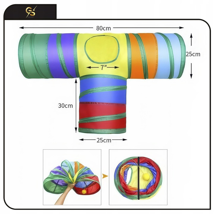 Zestaw Zabawki Dla Kota Mysz Wędka Piłki Duży Domek Tunel dla Kota 20 el XL