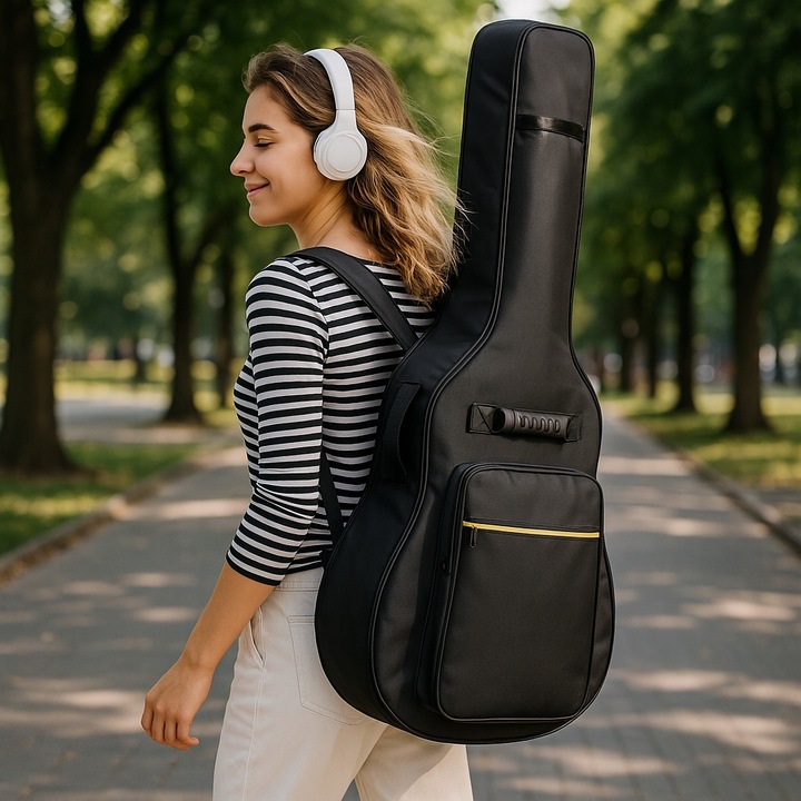 POKROWIEC NA GITARĘ KLASYCZNĄ AKUSTYCZNĄ SZELKI