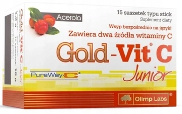 Olimp Gold-Vit C Junior Acerola 15 saszetek