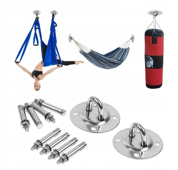 ZESTAW MONTAŻOWY DO HUŚTAWEK HAMAKA MOCNY HAK