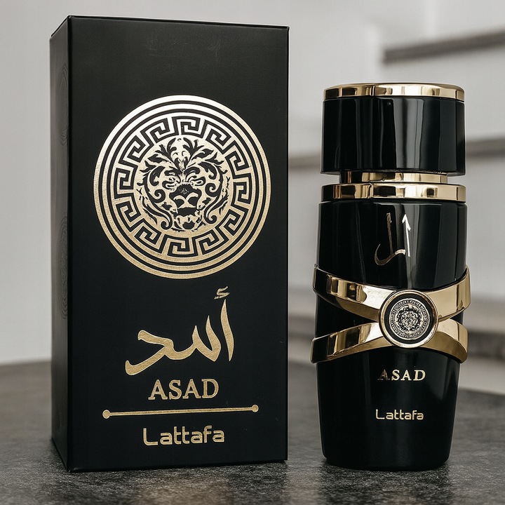 Perfumy Arabskie czarne 100ml ASAD by Lattafa