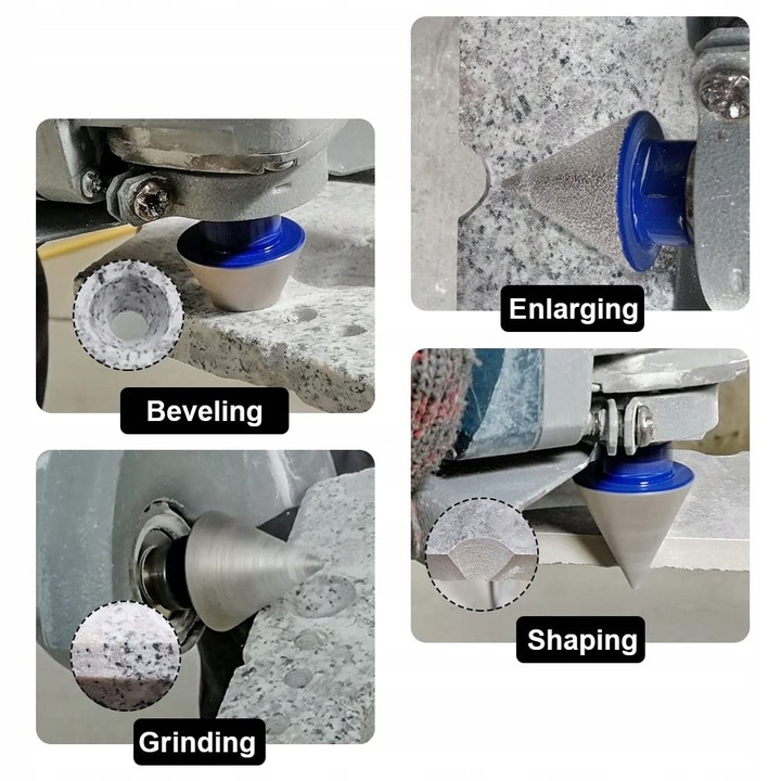 FREZ STOŻKOWY STOŻEK DIAMENTOWY 35mm M14 DO GRESU PŁYTEK GLAZURY CERAMIKI