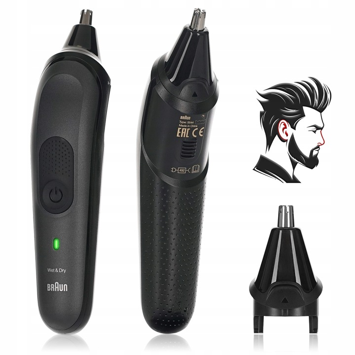 TRYMER DO BRODY NOSA USZU MASZYNKA DO WŁOSÓW GOLARKA BRAUN Series 7