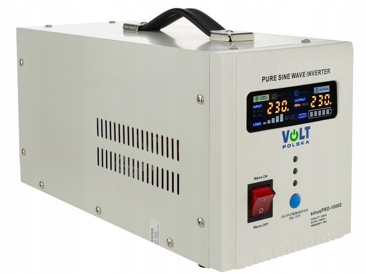 Zasilacz UPS Volt Polska 1000E 12/230V 700/1000W PROMOCJA !!! VOLT