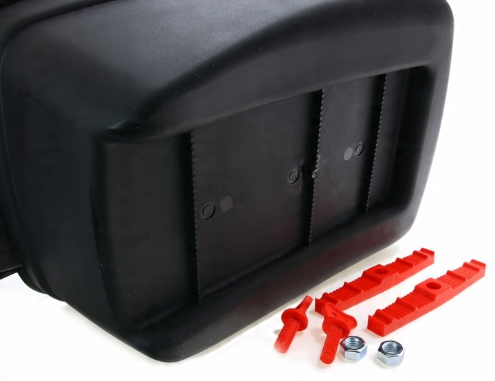 Techno-Smart KUFER BAGAŻNIK KOSZYK ROWEROWY DUŻY ZAMYKANY z ODBLASKIEM