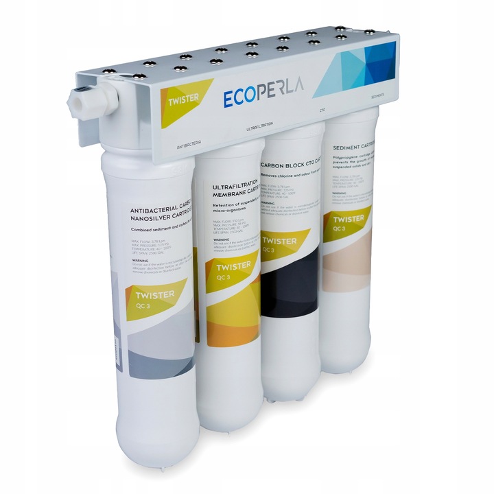 Filtr do wody pitnej Ecoperla Twister - NOWOŚĆ Z NANOSREBREM