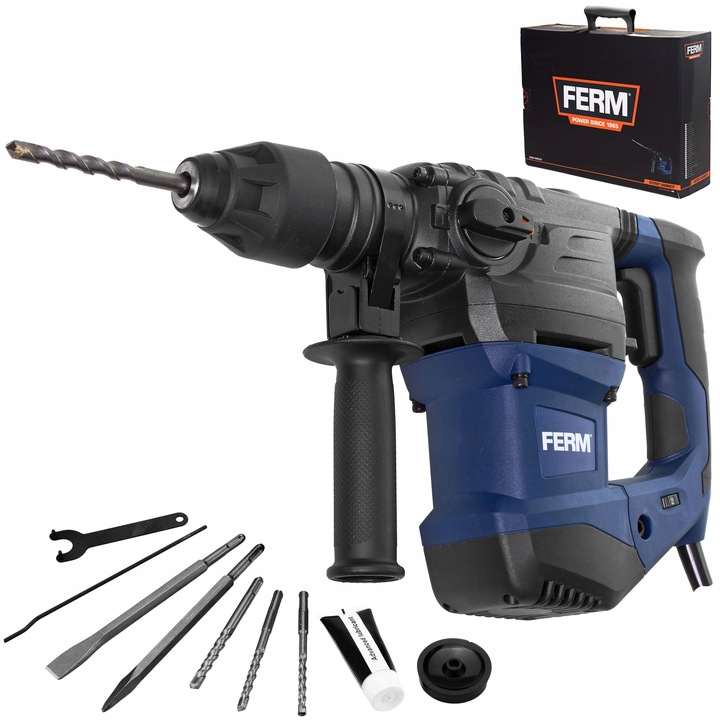 MŁOTOWIERTARKA MŁOT UDAROWY FERM 1500W 6J SDS+