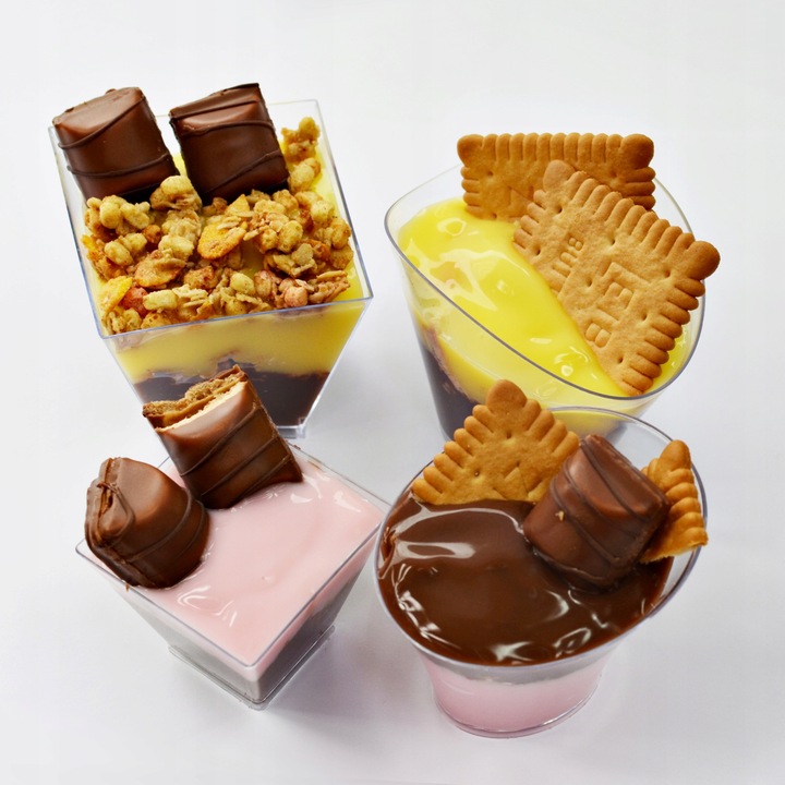 Pucharki do deserów na przekąski FINGERFOOD 200ml
