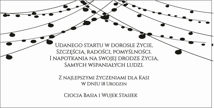 Pudełko na Pieniądze Prezent na 18 urodziny OSIEMNASTKA/ WYS. 24 H