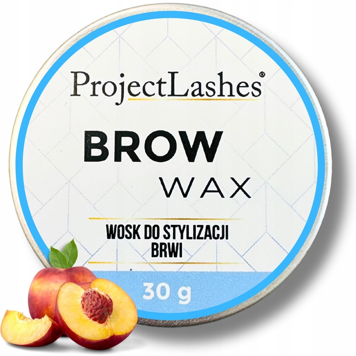 Wosk odżywka do układania stylizacji brwi ProjectLashes Brow Wax 30g PEACH