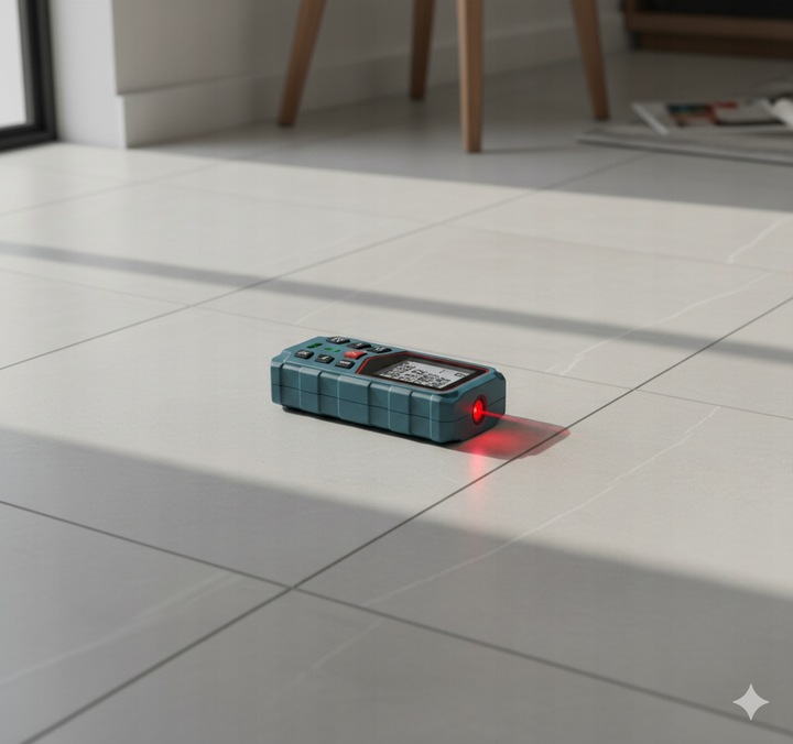 DALMIERZ LASEROWY POZIOMICA MIERNIK ODLEGŁOŚCI CYFROWY KĄTOMIERZ