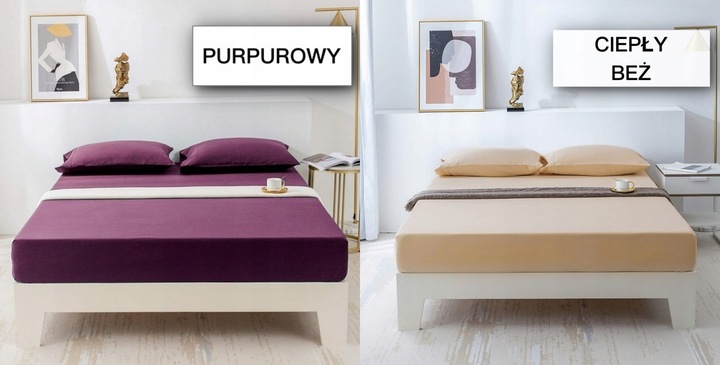 PRZEŚCIERADŁO BAWEŁNIANE Z GUMKĄ 120x200 PREMIUM RÓŻNE KOLORY SUPER JAKOŚĆ