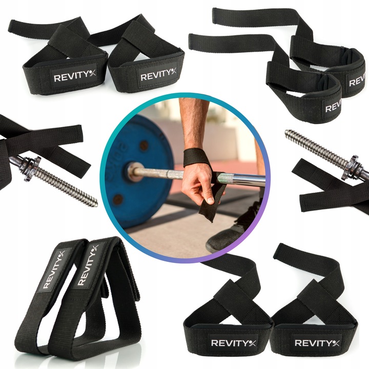 WYSOKIEJ JAKOŚCI PASKI DO MARTWEGO CIĄGU I ĆWICZEŃ POPRAWIAJĄCE CHWYT