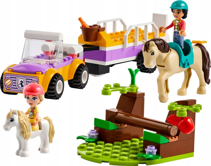 LEGO FRIENDS 42634 PRZYCZEPKA DLA KONI I KUCYKÓW