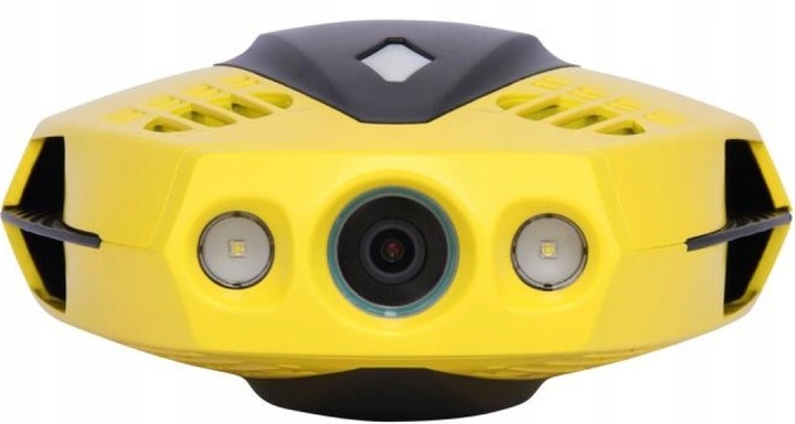 Dron Podwodny Chasing DORY Full HD 15m 60min LED Wi-Fi GPS Kamera 8GB Żółty