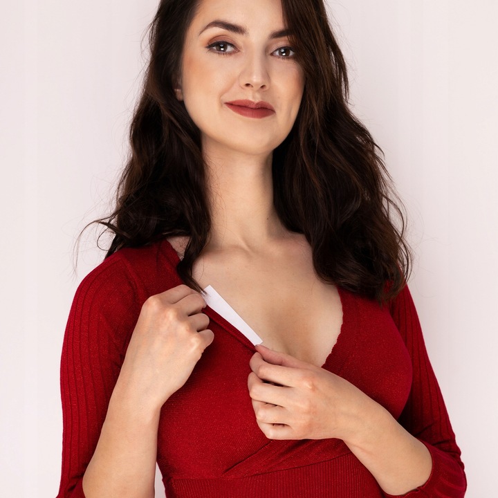 Taśma do ubrań ciała dwustronna silna gruba 3cm