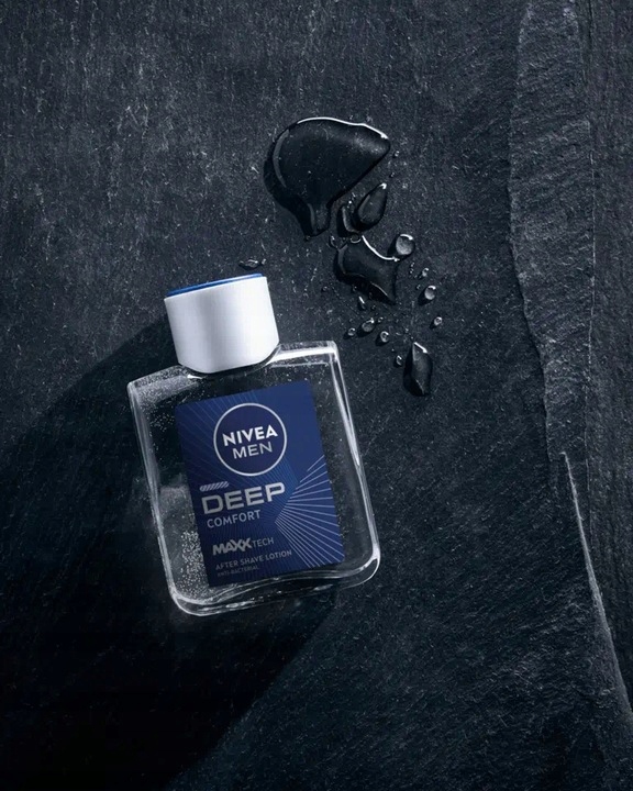 NIVEA MEN DEEP COMFORT Woda po goleniu antybakteryjna dla mężczyzny 100ml