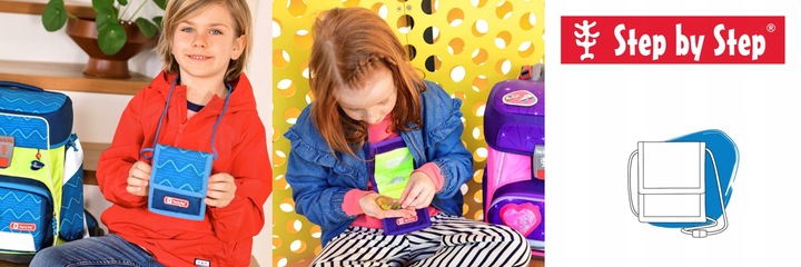 STEP BY STEP Portfel młodzieżowy Sky Rocket