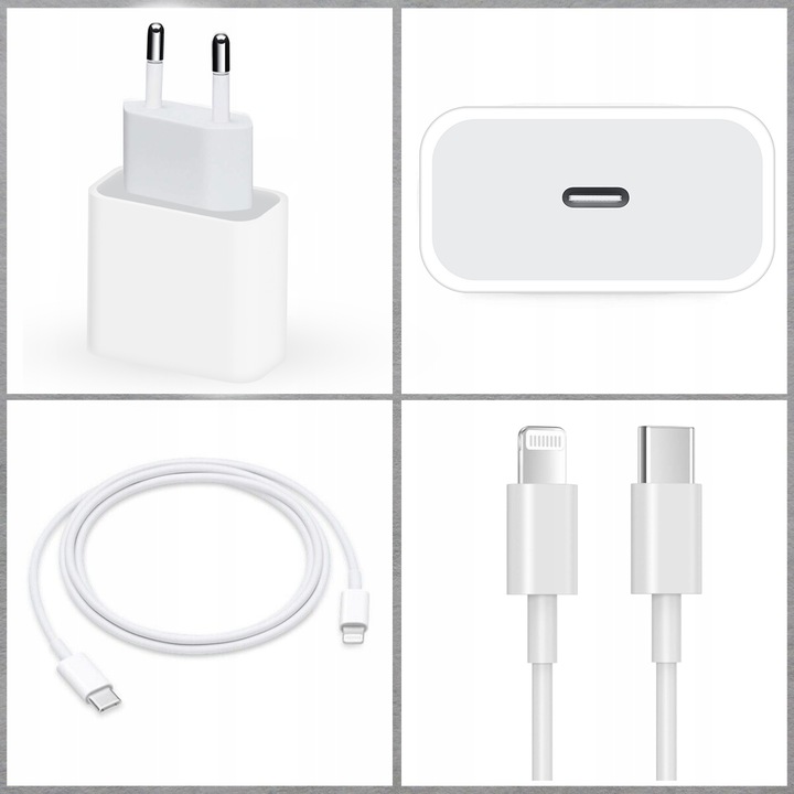 ŁADOWARKA INDUKCYJNA + SZYBKOŁADOWARKA DO IPHONE 15/20W USB-C - LIGHTING