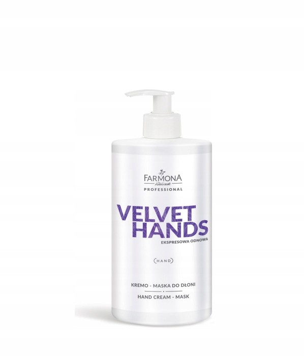 Farmona Velvet Hands Krem maska do dłoni 500ml