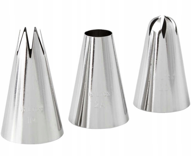 Zestaw dużych tylek do dekoracji 1M 2D 2A WILTON