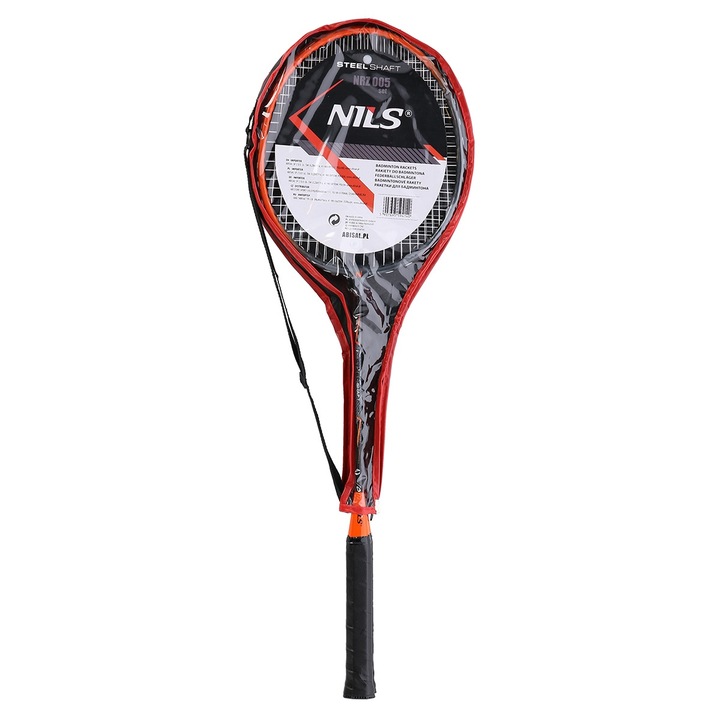 Zestaw Do Badmintona 4x Rakietki Paletki 3x Lotki + Pokrowiec Nils