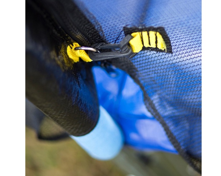 SIATKA DO TRAMPOLINY ZEWNĘTRZNA 8FT 244/250/252 na 6 SŁUPKÓW MOCNA OCHRONNA