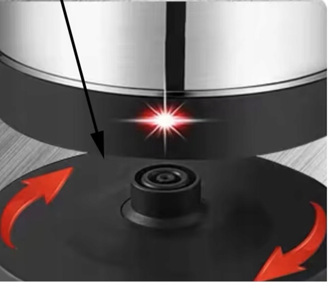 CZAJNIK ELEKTRYCZNY BEZPRZEWODOWY 2 STAL INOX 1800w duży srebrny