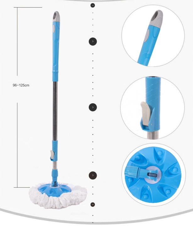 KIJ DO MOPA OBROTOWEGO + 5 x NAKŁADKA KOŃCÓWKA