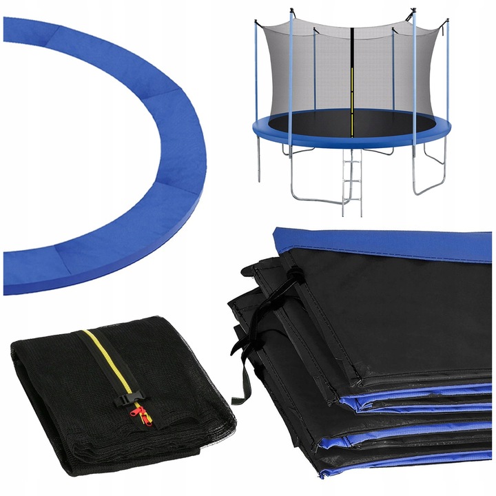 OSŁONA SPRĘŻYN + SIATKA WEWNĘTRZNA 304 - 312cm 10FT AKCESORIA DO TRAMPOLINY